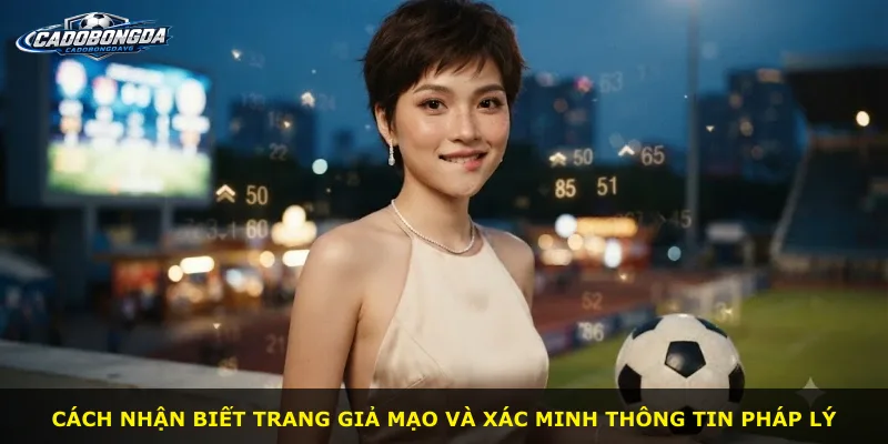 Cách nhận biết trang giả mạo và xác minh thông tin pháp lý