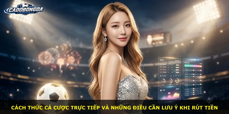 Cách thức cá cược trực tiếp và những điều cần lưu ý khi rút tiền