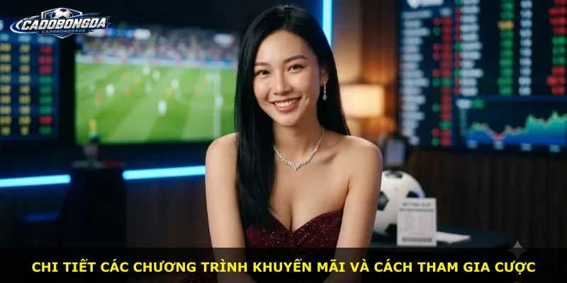 Chi tiết các chương trình khuyến mãi và cách tham gia cược