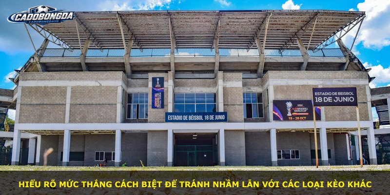 Hiểu rõ mức thắng cách biệt để tránh nhầm lẫn với các loại kèo khác