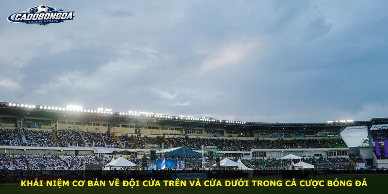 Khái niệm cơ bản về đội cửa trên và cửa dưới trong cá cược bóng đá