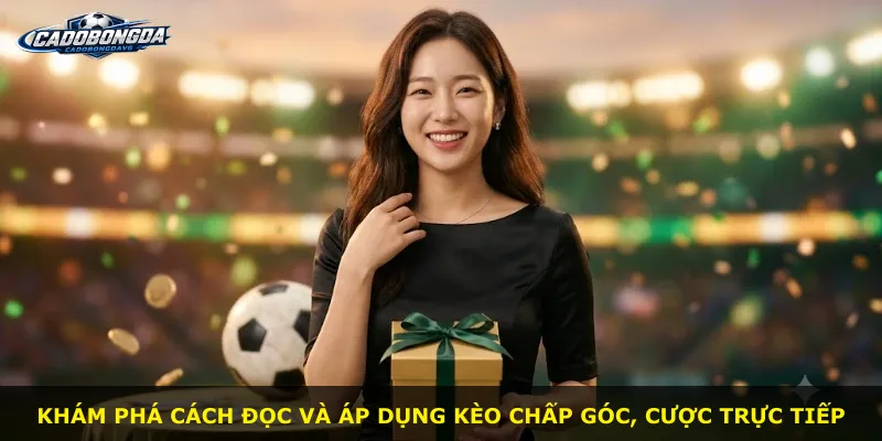 Khám phá cách đọc và áp dụng kèo chấp góc, cược trực tiếp