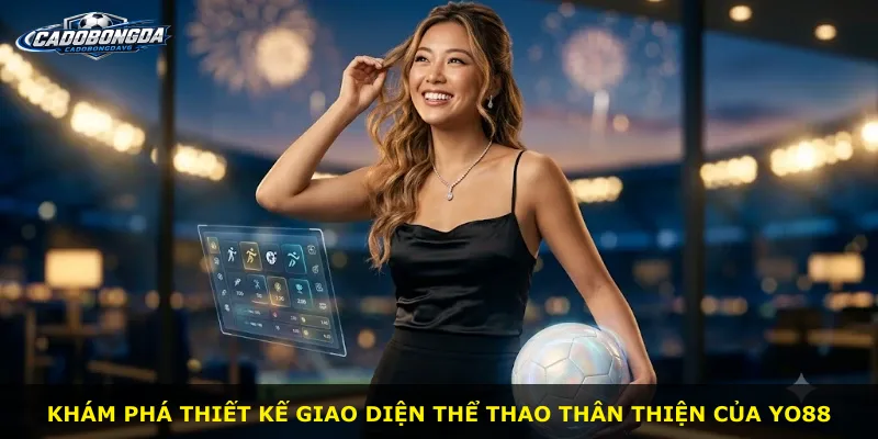 Khám phá thiết kế giao diện thể thao thân thiện của Yo88