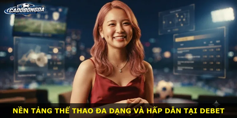 Nền tảng thể thao đa dạng và hấp dẫn tại Debet