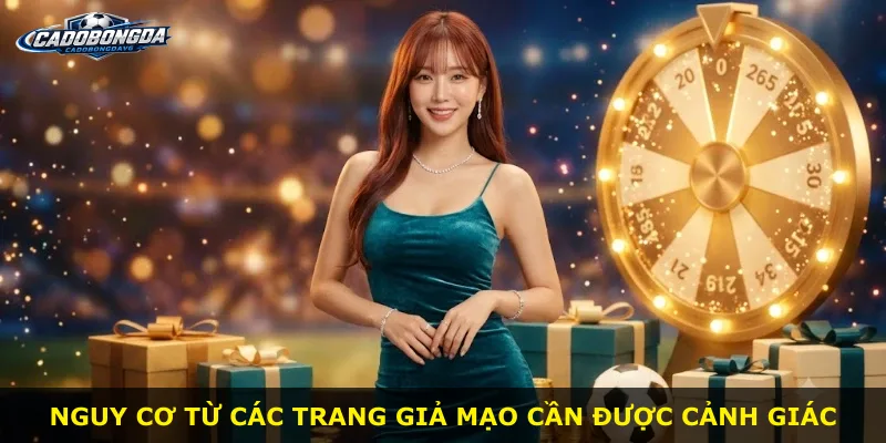 Nguy cơ từ các trang giả mạo cần được cảnh giác