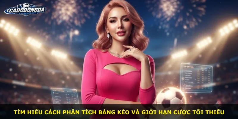 Tìm hiểu cách phân tích bảng kèo và giới hạn cược tối thiểu