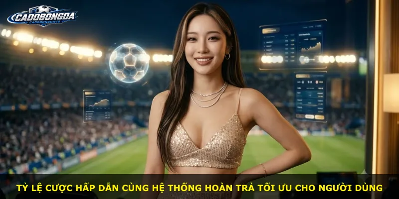 Tỷ lệ cược hấp dẫn cùng hệ thống hoàn trả tối ưu cho người dùng